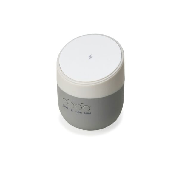 04359-BCO Caixa de Som com Carregador por Indução